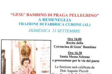 Evento religioso a Remeneglia
